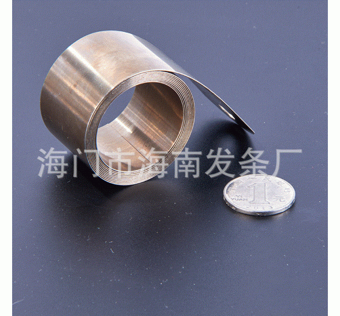 厂家直销恒力发条涡卷弹簧 电器涡卷发条机械涡卷发条