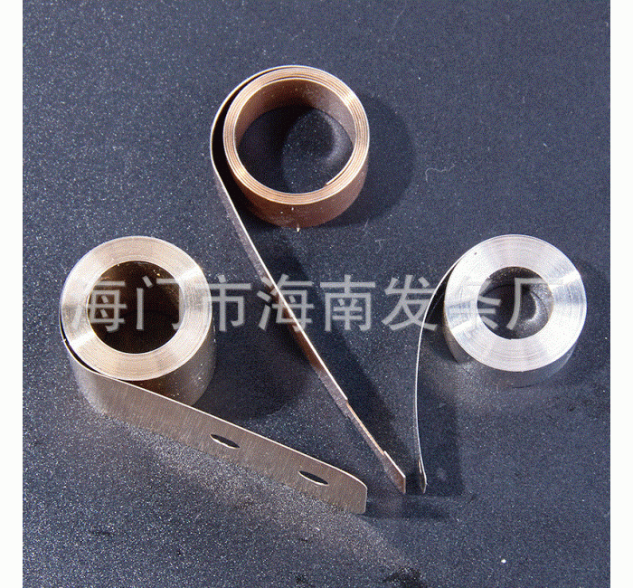 涡卷发条弹簧 玩具五金卷簧不锈钢恒力弹簧发条弹簧